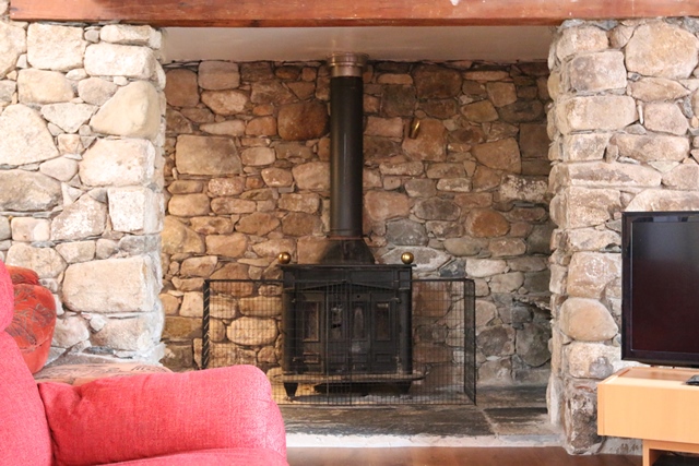 Inglenook fireplace